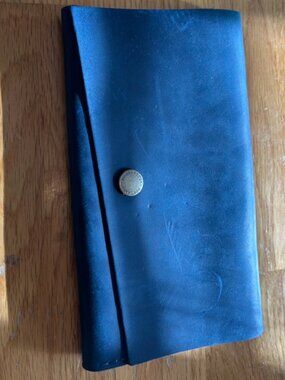 Portland Leather Goods Rancher Wallet - Cowboy Blue? - NWOT Mystery Box